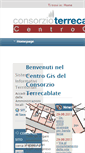 Mobile Screenshot of centrogis.consorzioterrecablate.it